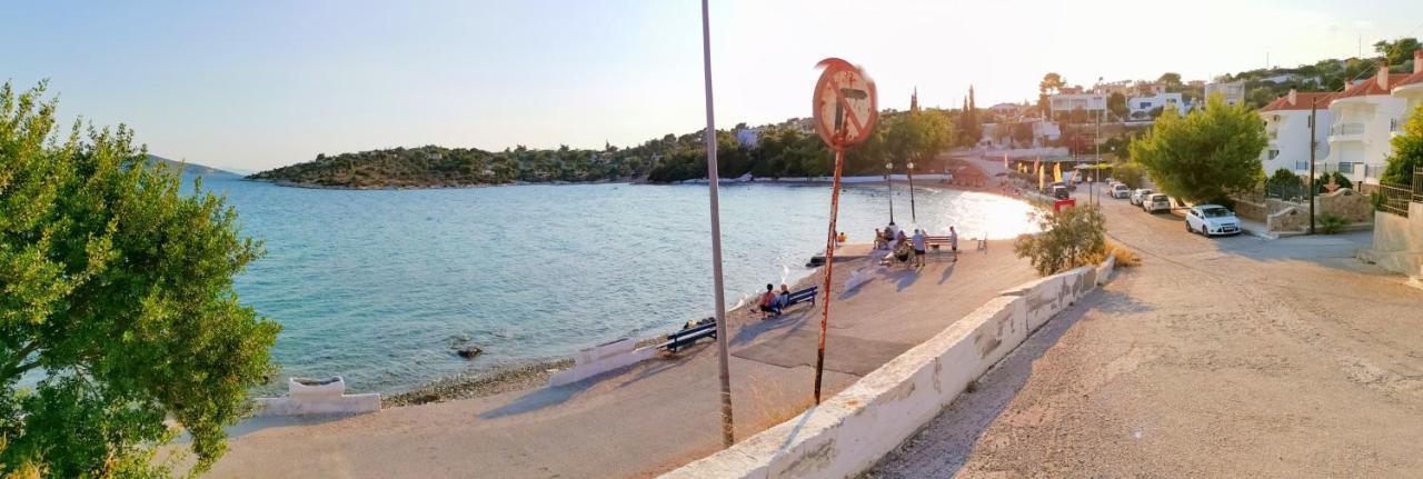 Ξένιος Ζευς Ηλιακτής. Χώρος Χαλάρωσης & Ξεκούρασης Daire Agios Georgios  Dış mekan fotoğraf