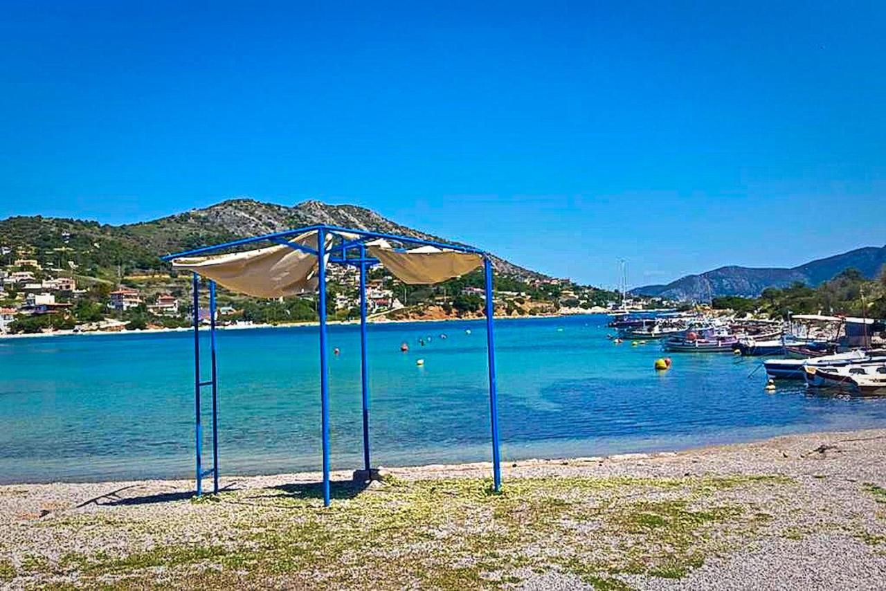 Ξένιος Ζευς Ηλιακτής. Χώρος Χαλάρωσης & Ξεκούρασης Daire Agios Georgios  Dış mekan fotoğraf